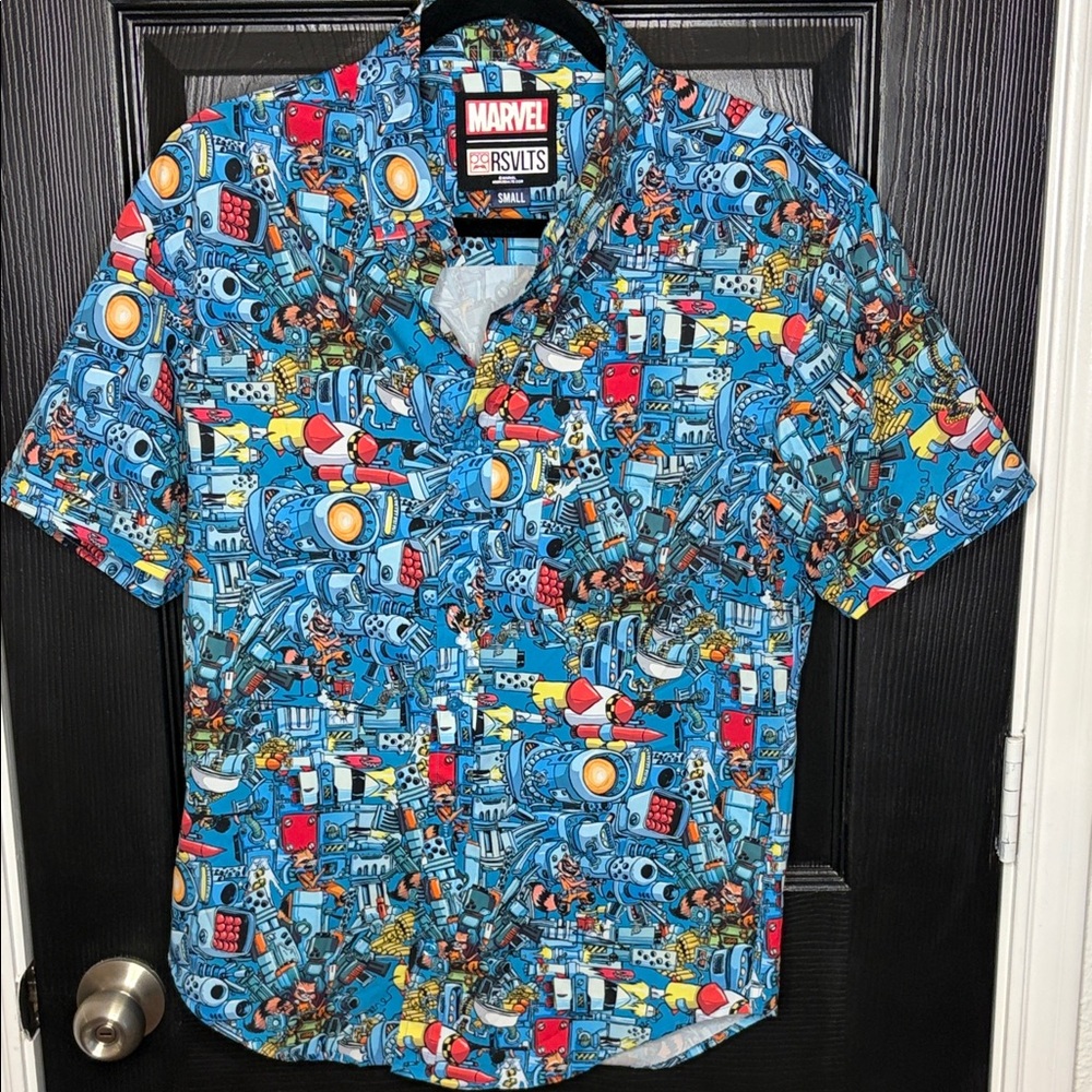 RSVLTS Guardians of the Galaxy Rocket Raccoon Men's Shirt